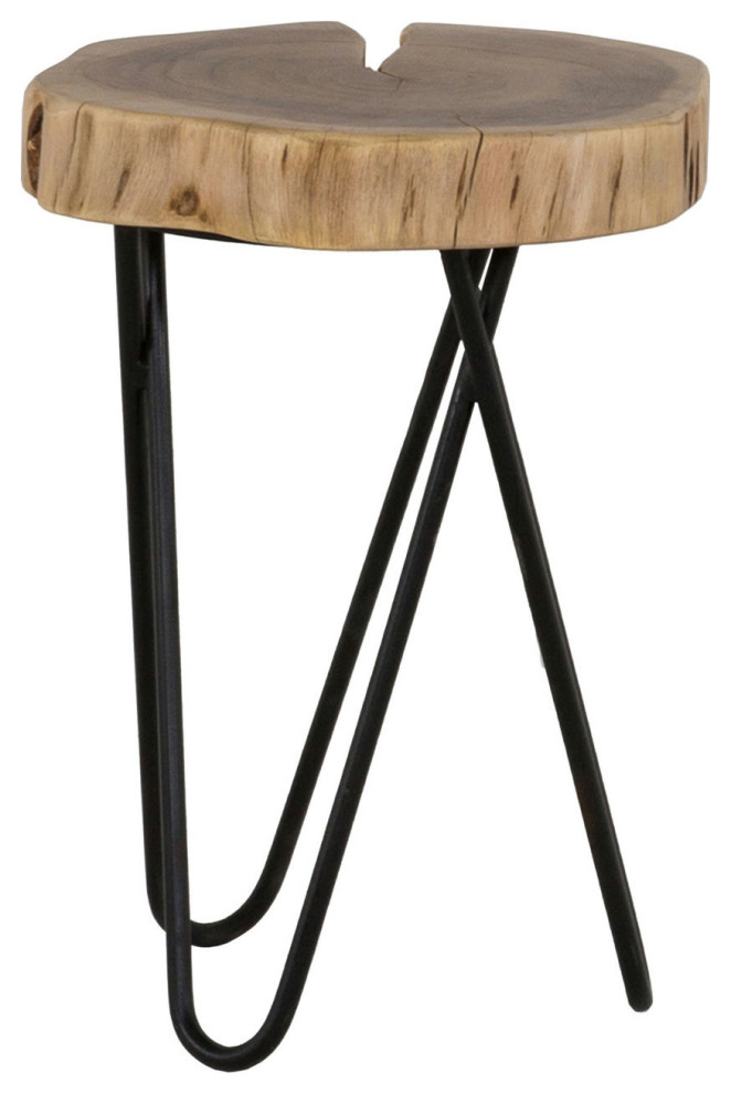 Colton Rustic Side Table   Rustic   Side Tables And End Tables   by Timeout PRO  Houzz