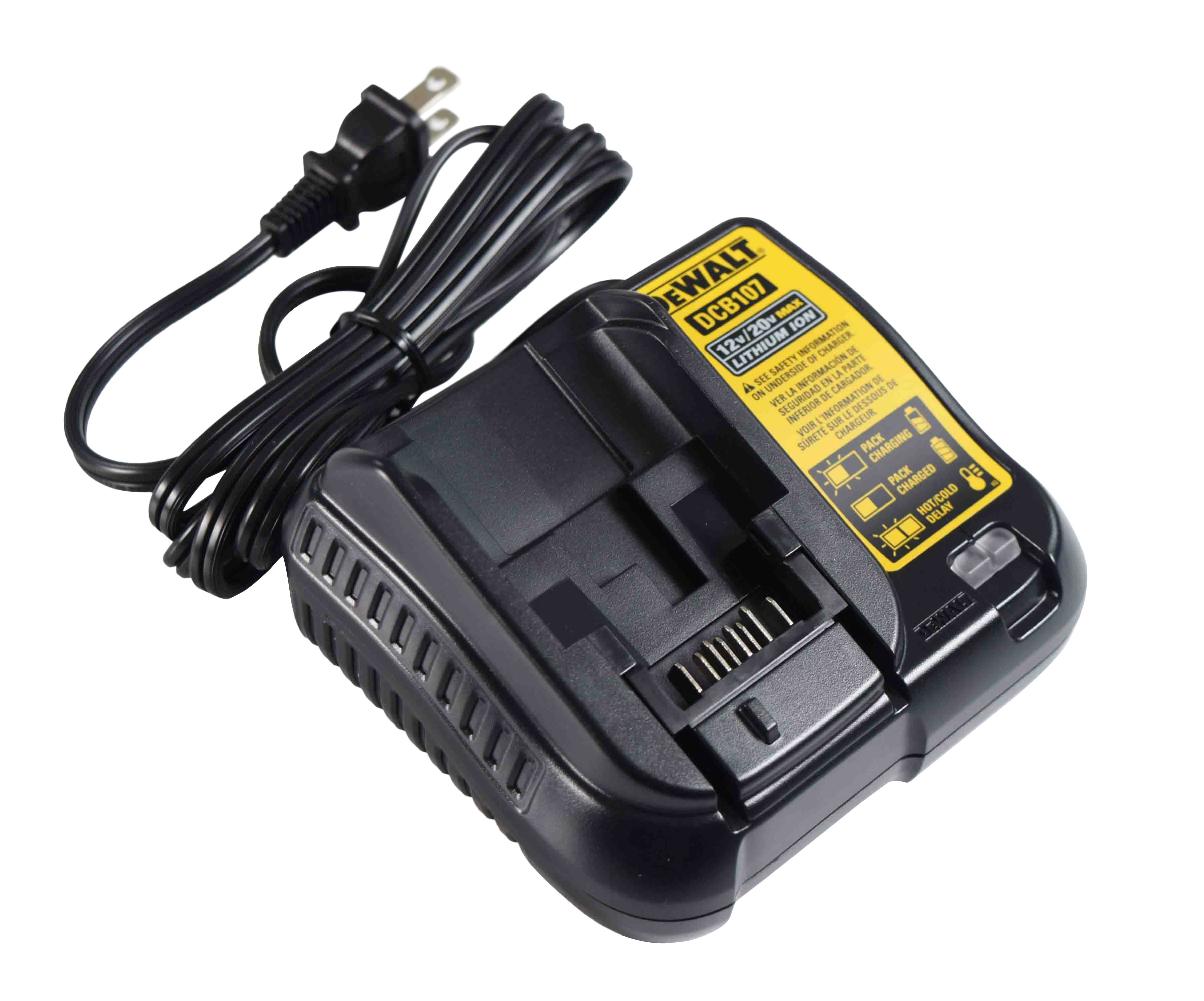 Dewalt Dcb107 Lithium Ion Battery Charger 12v / 20v