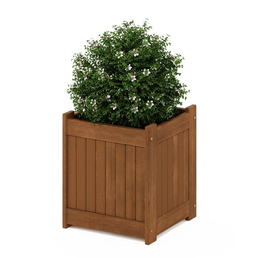 Furinno Tioman Natural Hardwood Flower Box FG16450