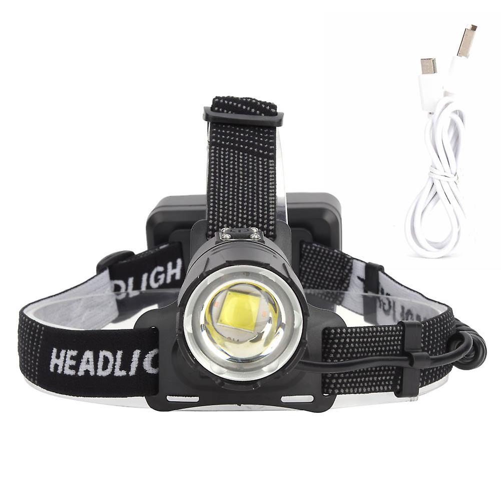 P70 4000lm High Brightness Usb Charging Zoomable Large Power Strong Light Headlamp