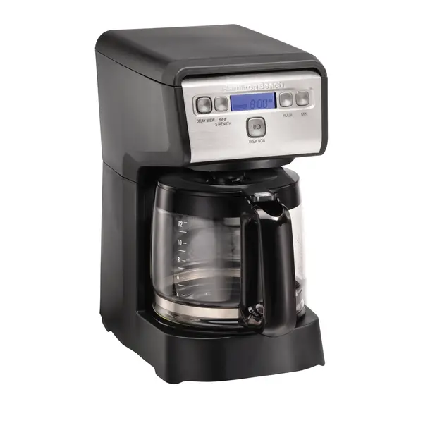 Hamilton Beach 12-Cup Compact Programmable Coffee Maker