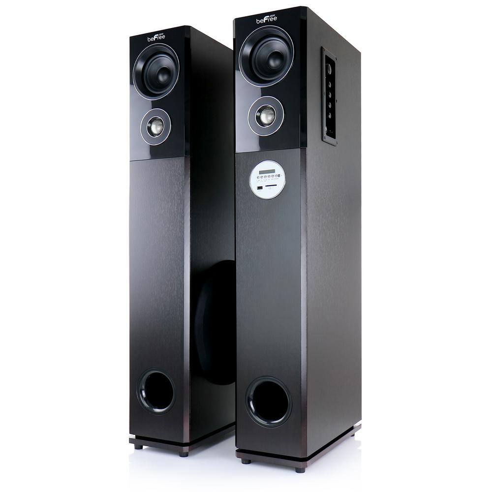 BEFREE SOUND 2.1 Channel Bluetooth Tower Speakers 985116496M