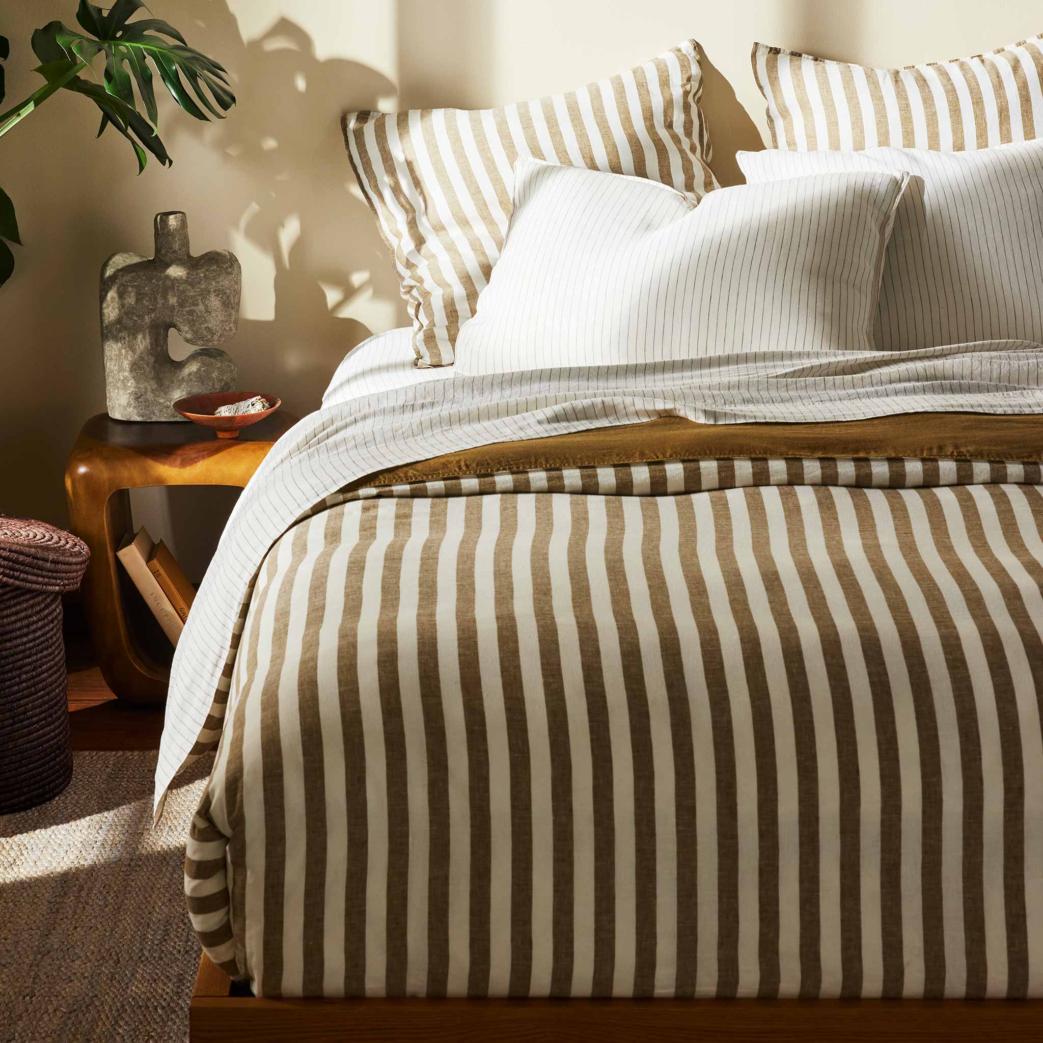 Washed Linen Duvet Set