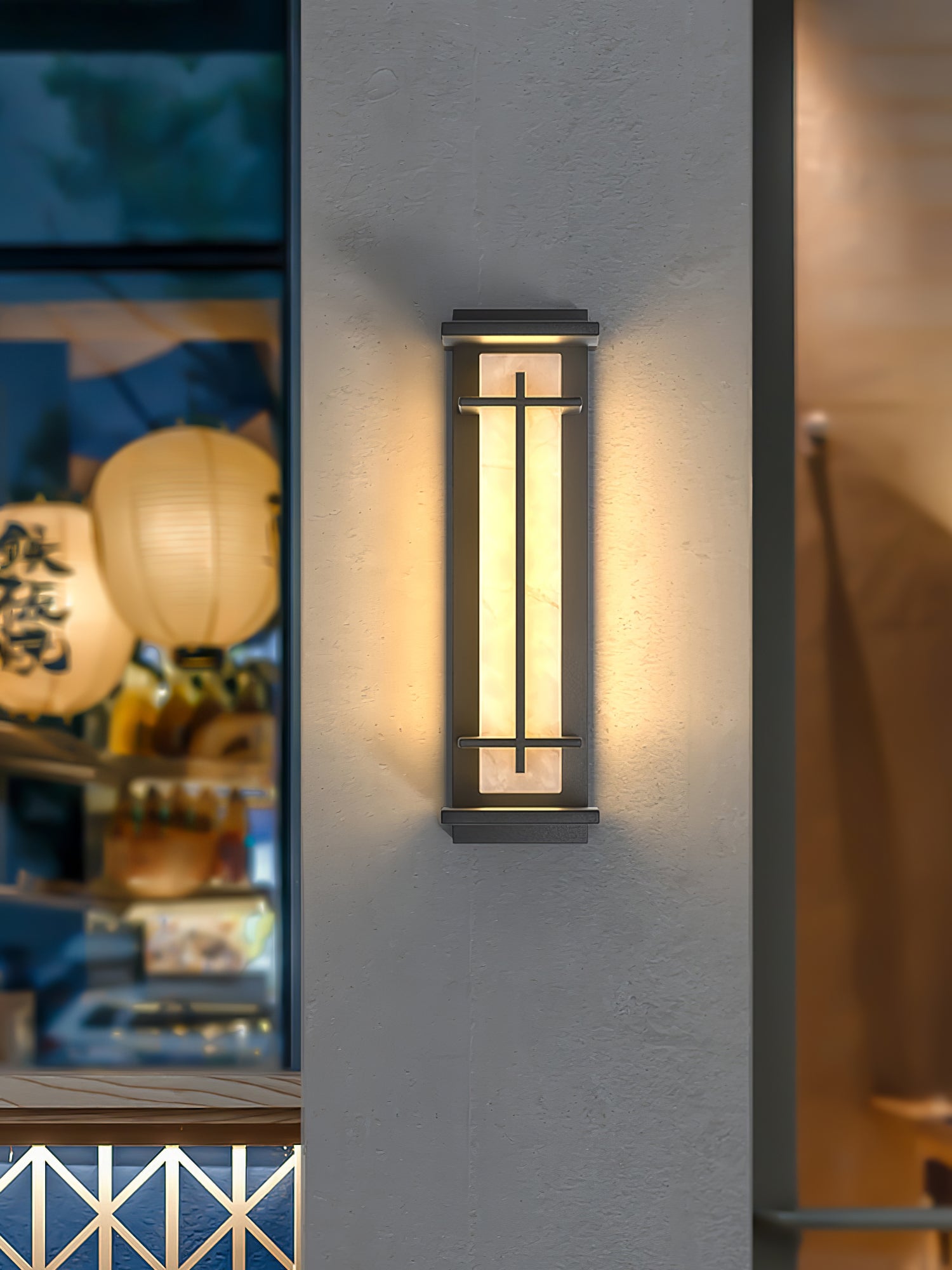 Square Outdoor Wall Light