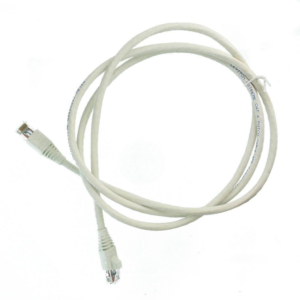 Leviton eXtreme 5 ft. Cat 6+ Patch Cord White 62460-5W