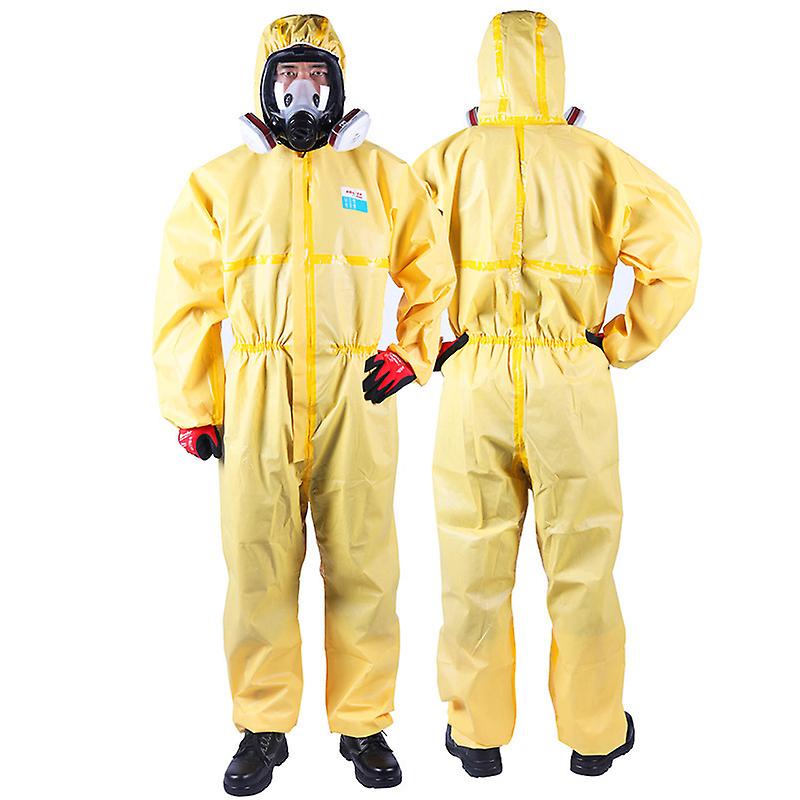 Nuclear Protective Radiation Clothing Biochemical Chemical Acid And Alkali Resistance， Include Masks