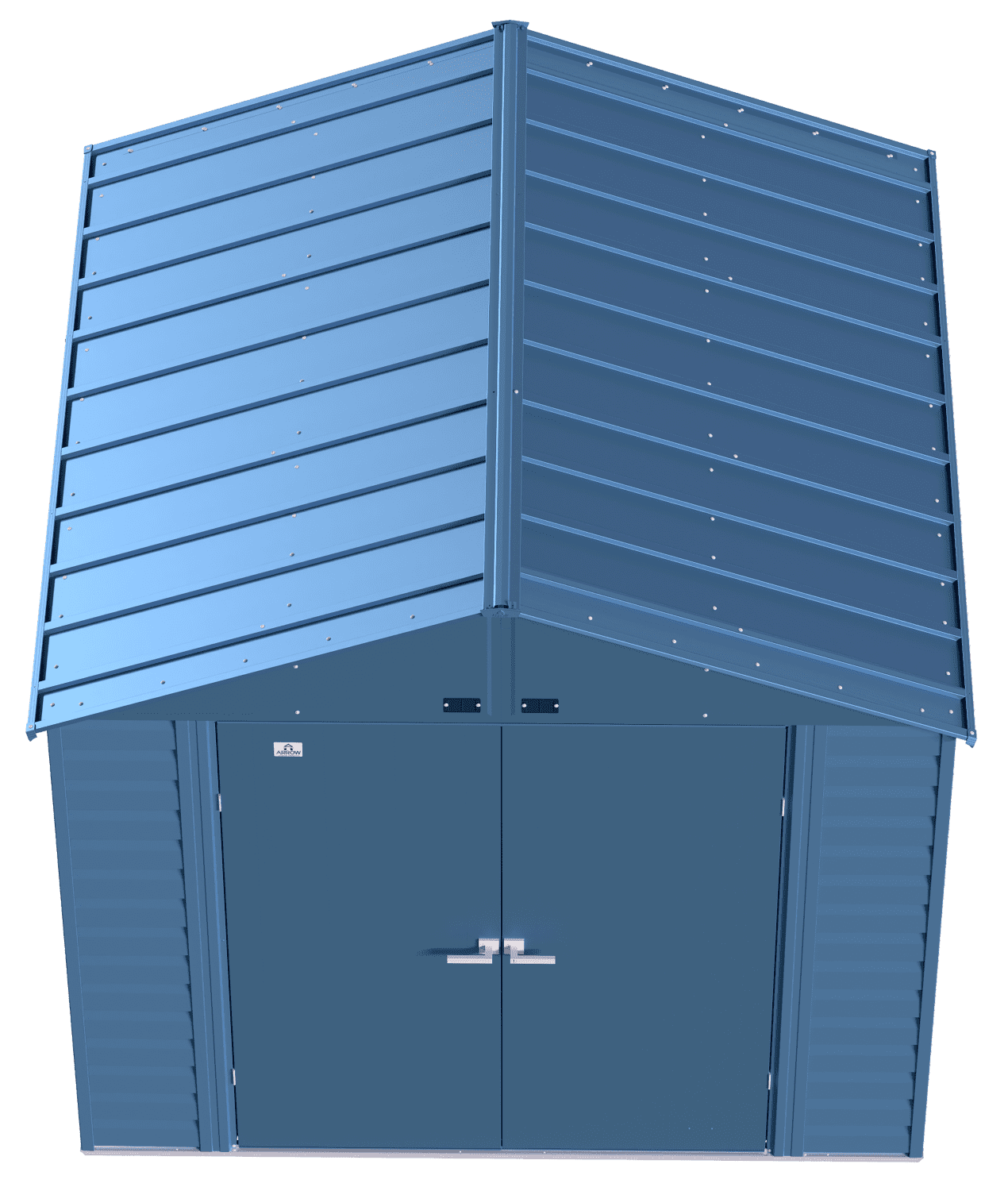 Arrow Select Steel Storage Shed, 8x8, Blue Grey