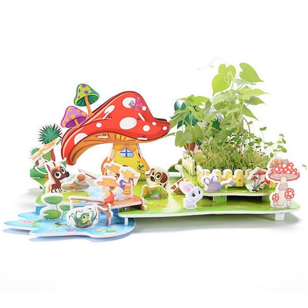 3d Jigsaw Puzzle Game Country Garden For Adults Kids Diy