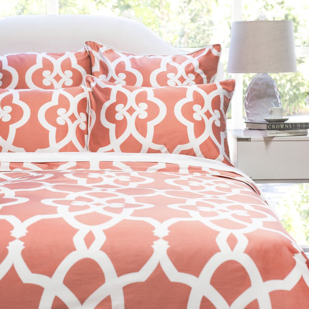 Coral Pacific Duvet Cover