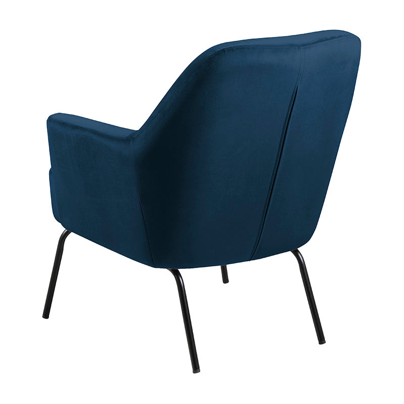 MONROE Lounge Chair - Navy Blue