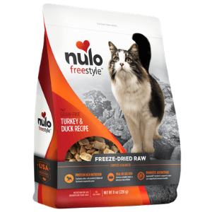 Nulo Freestyle Grain-Free Turkey and Duck Freeze-dried Cat Food