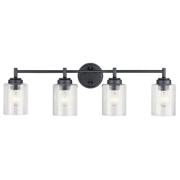 Kichler Lighting Winslow 4-Light Vanity Light Black