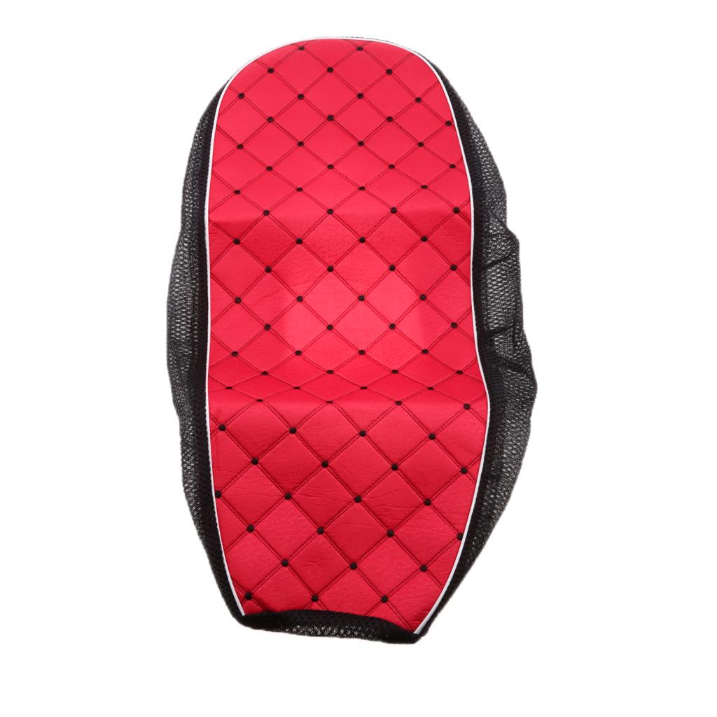 Red Motorcycle Electric Car Scooter Breathable Seat Cushion or Cover ，