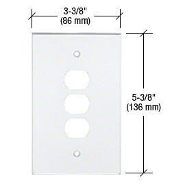 CRL PMP108 Clear Triple Despard Acrylic Mirror Pla...