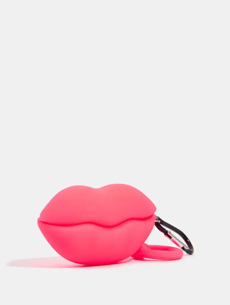 Pink Lips Silicone Airpod  Pro Case