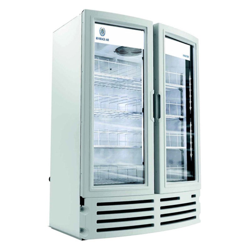 Beverage-Air MT21-1W Reach-In Refrigerated Merchandiser， White， 16.77 cu. ft.