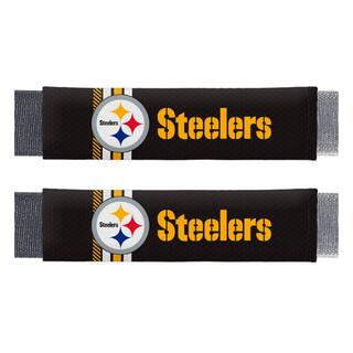 FANMATS Pittsburgh Steelers Team Color Rally Seatbelt Pad (2-Pieces) 32110