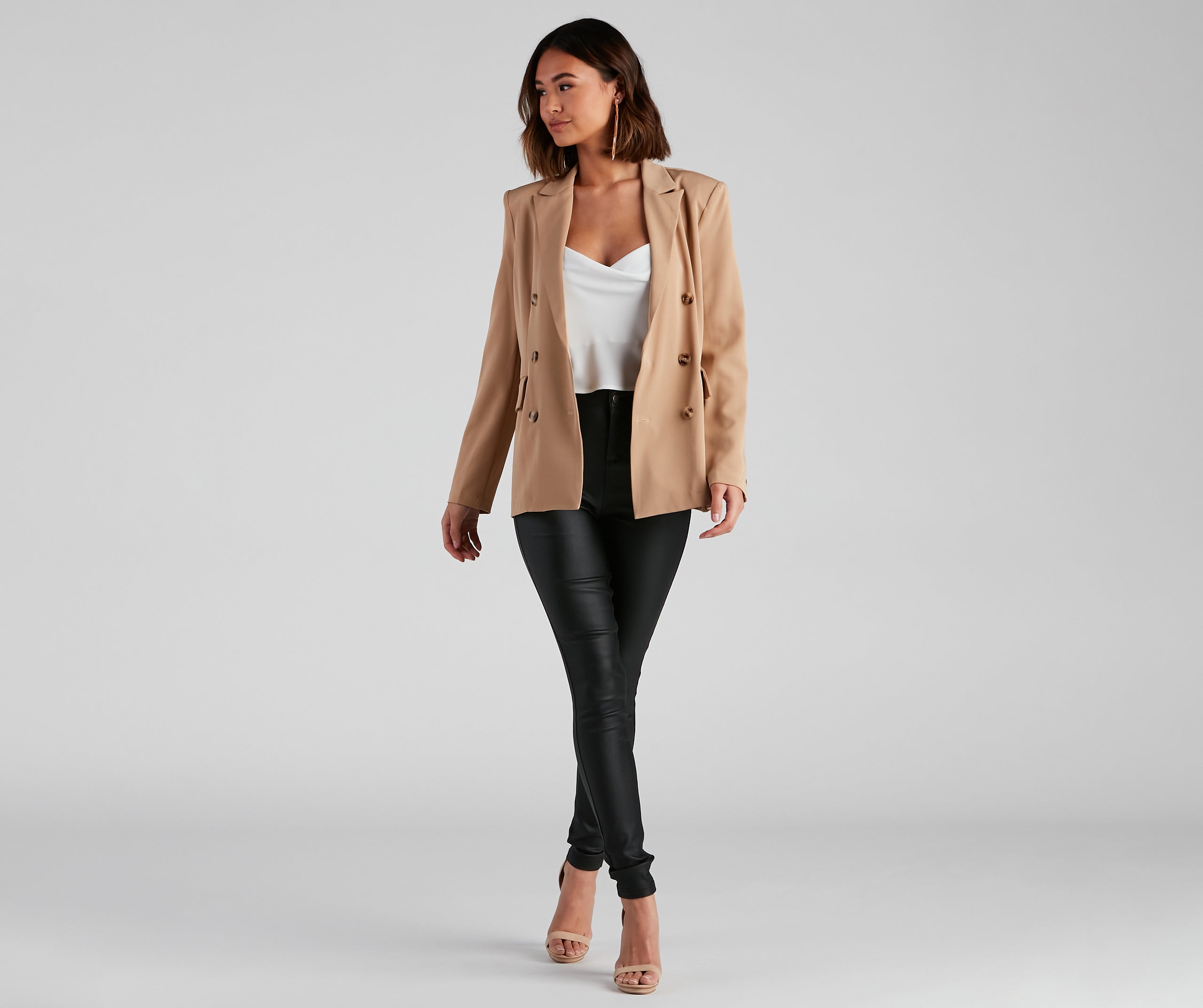 Working Girl Double Breast Blazer