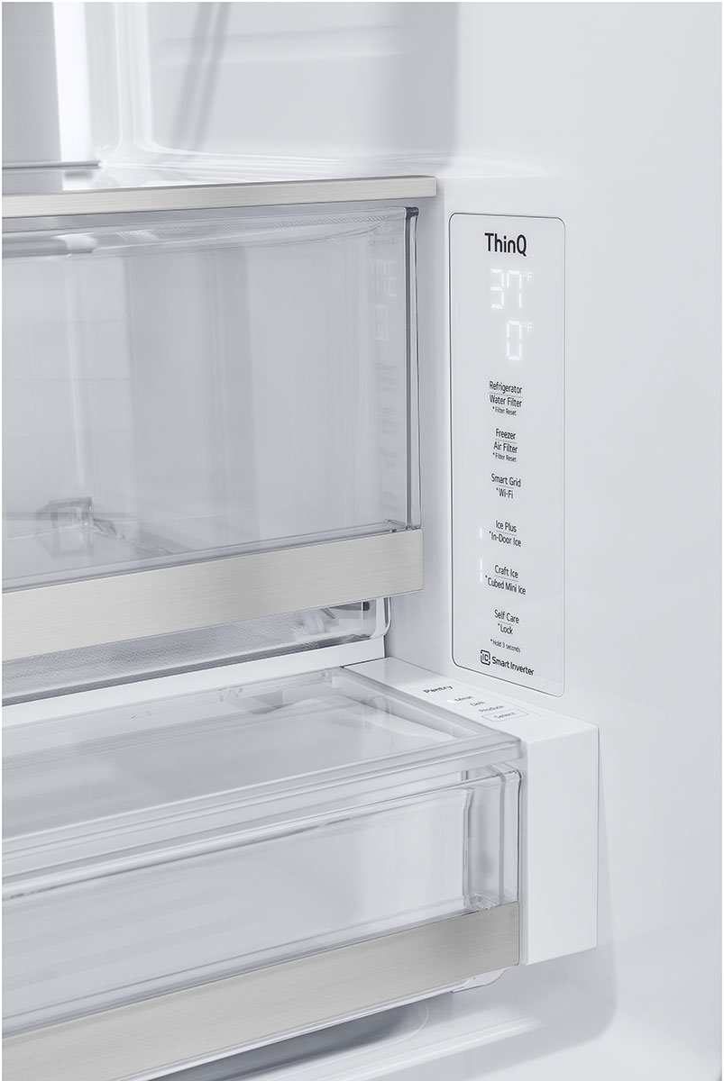 LG ADA 26 Cu. Ft. PrintProof Stainless Steel Counter-Depth MAX Refrigerator