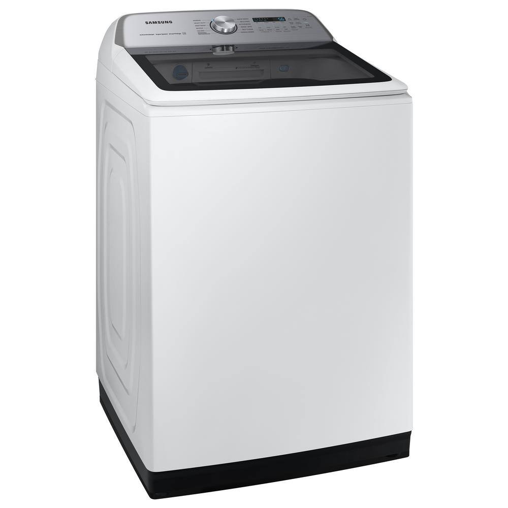  5.2 cu. ft. Smart High-Efficiency Top Load Washer with Impeller and Super Speed in White ENERGY STAR WA52A5500AW