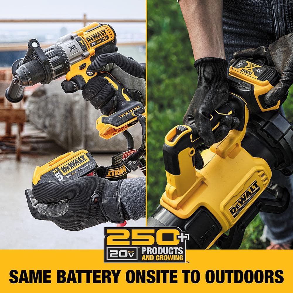 DEWALT 20V MAX 8in Cordless Battery Powered Pole and Chainsaw with 8in Bar and Chain