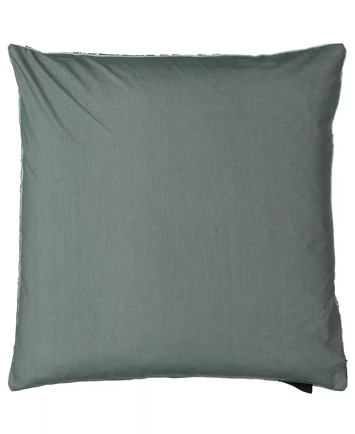 Mod Lifestyles Ombre Velvet Collection Viscose Beaded Edges Pillow， 20