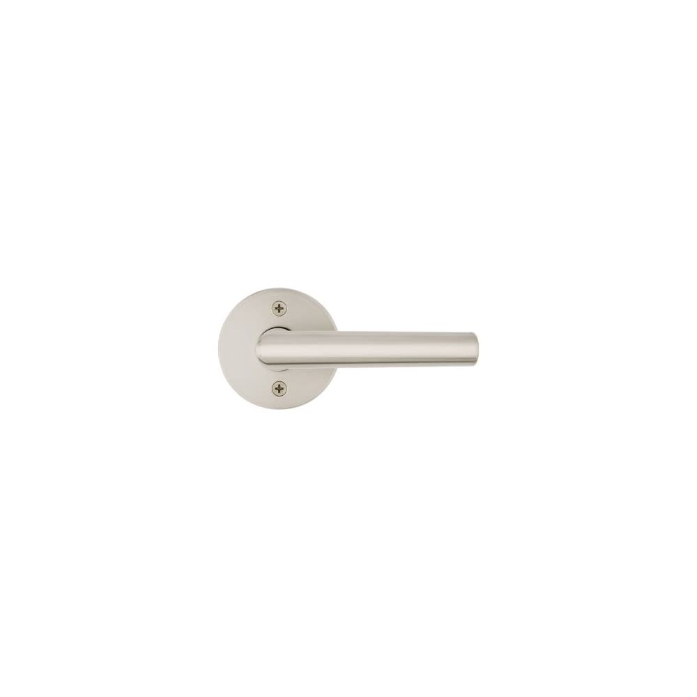 Kwikset Milan Dummy Door Lever Satin Nickel Right Pull Only