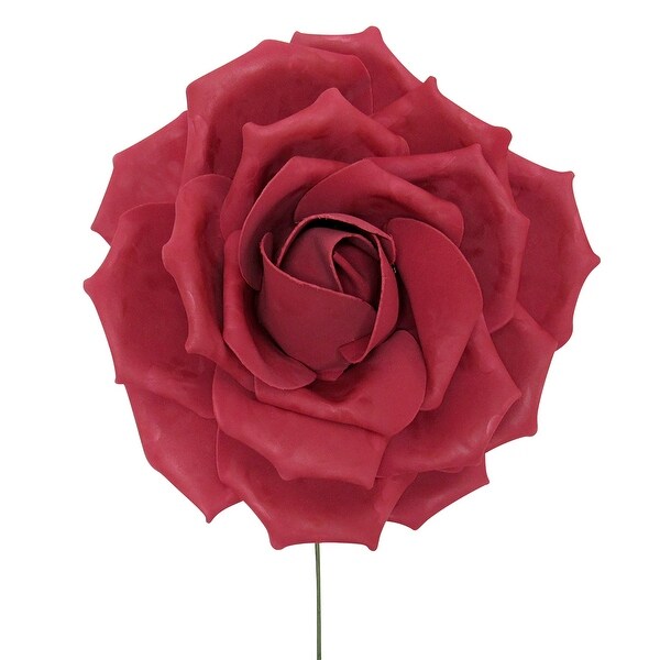 Set of 2 Large Foam Rose Stem Wall Decor Backdrop Art Crafts 16in