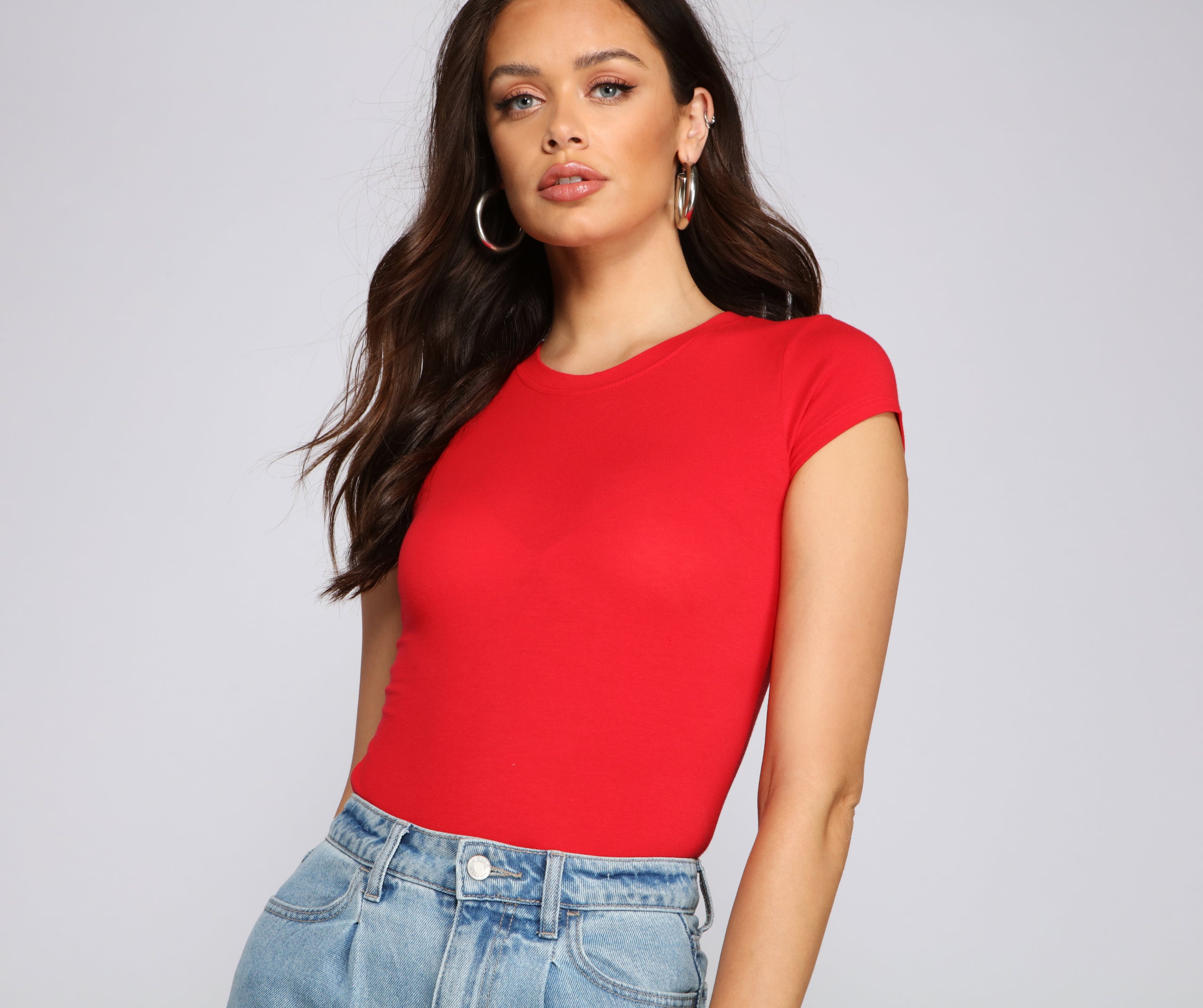 Everyday Basic Scoop Neck Tee