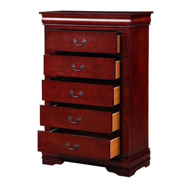 Louis Philippe Chest Cherry Acme Furniture