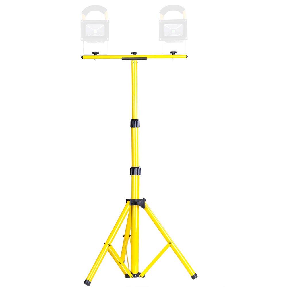 Yescom Outdoor LED Flood Light Tripod Stand w/ T-Bar