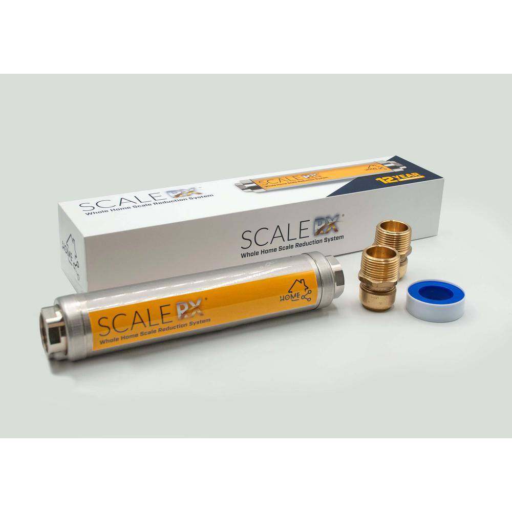 American Valve ScaleRx Home Whole House Water Filtration System for Scale Reduction ScaleRx Home