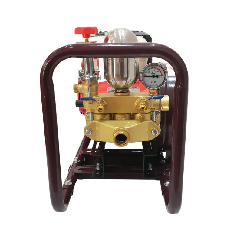 Taiwan Agricultural Pesticide High Pressure High Power Gasoline Engine 4 Stroke Portable Plunger Htp Pump Power Sprayer