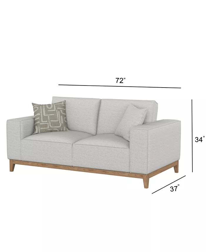 Furniture Rosecrans 72 Fabric Apartment Sofa