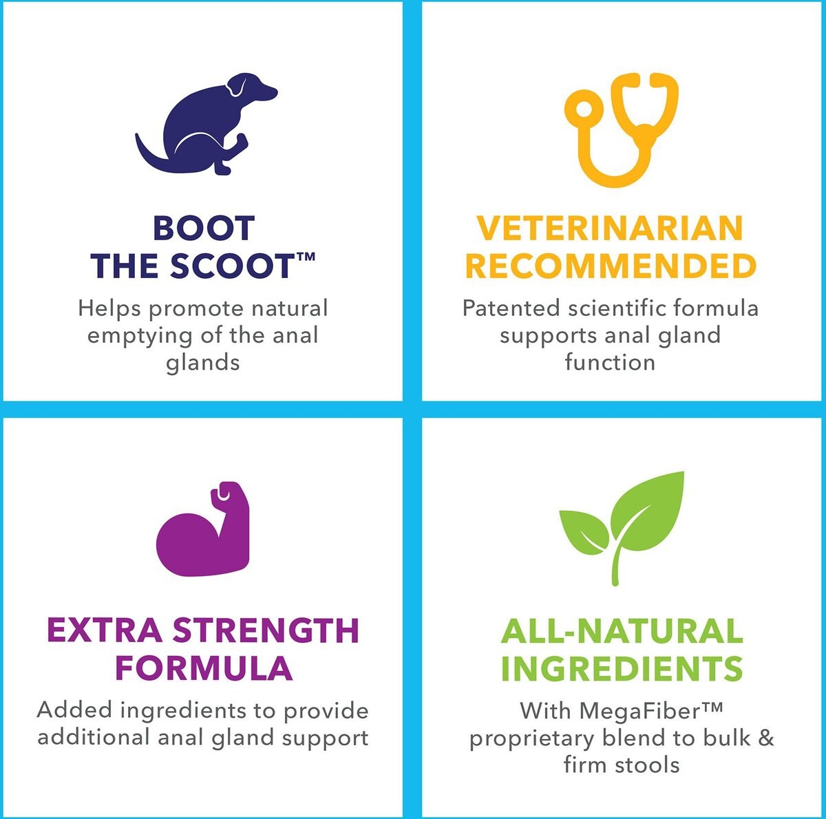 Vetnique Labs Glandex Advanced Strength Anal Gland Dog Supplement