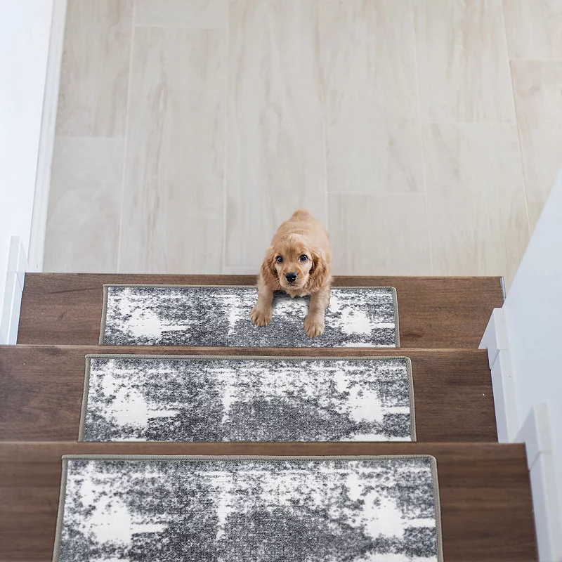 World Rug Gallery Distressed Stair Treads