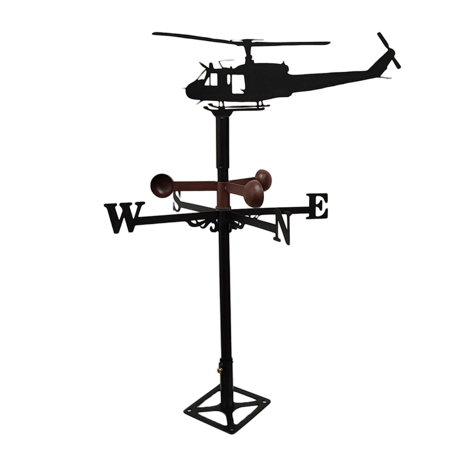 Farmhouse Vane Roof Mount， Wind Direction Indicator Mounted Outdoor Garden Yard Metal Bracket vane Porch Patio Lawn Ornament