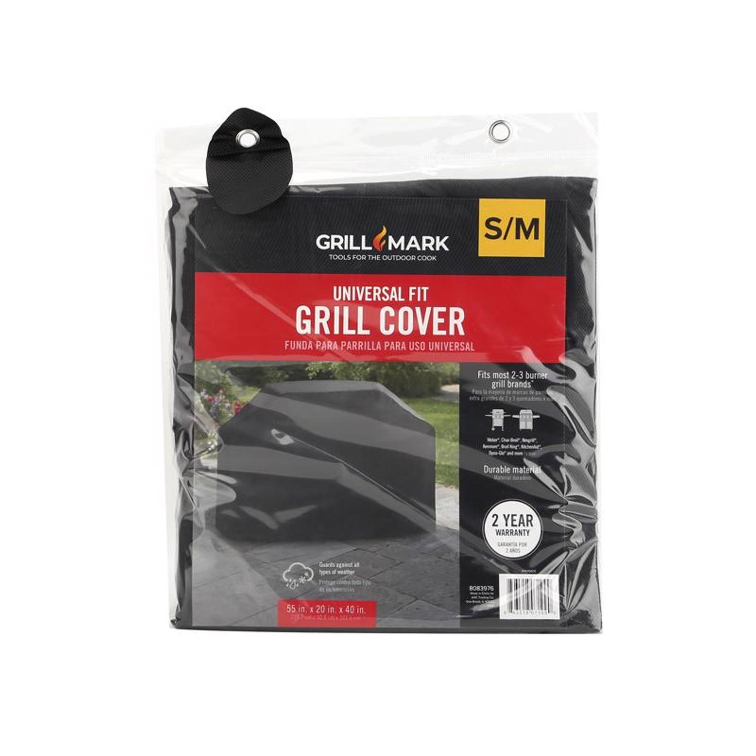 Grill Mark Black Grill Cover