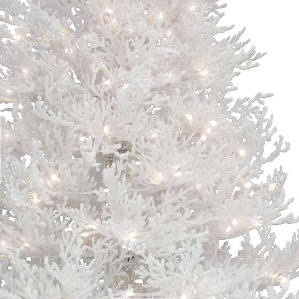 National Tree Company 9 ft. HGTV Home Collection PreLit Christmas by the Sea Coral Tree