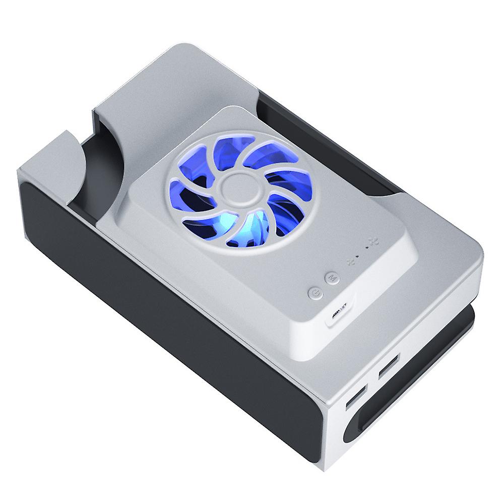 Switch Oled Accessories Cooler Base Usb Cooling Fan External Game Console Stand Heat Dissipation Fans For  Switch Oled