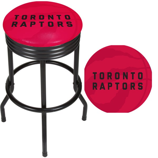 NBA Black Ribbed Bar Stool - Fade