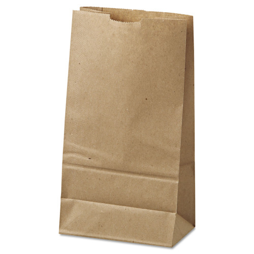 General Grocery Paper Bags， 35 lb Capacity， #6， 6