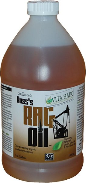 Sullivan Supply Russ Rag Oil Farm Animal Maintenance Skin and Hair Conditioning Treatment