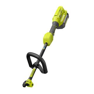 RYOBI 40V Cordless Battery Attachment Capable String Trimmer  4 Gal. Backpack Chemical Sprayer w 4.0 Ah Battery  Charger RY40250-SPR