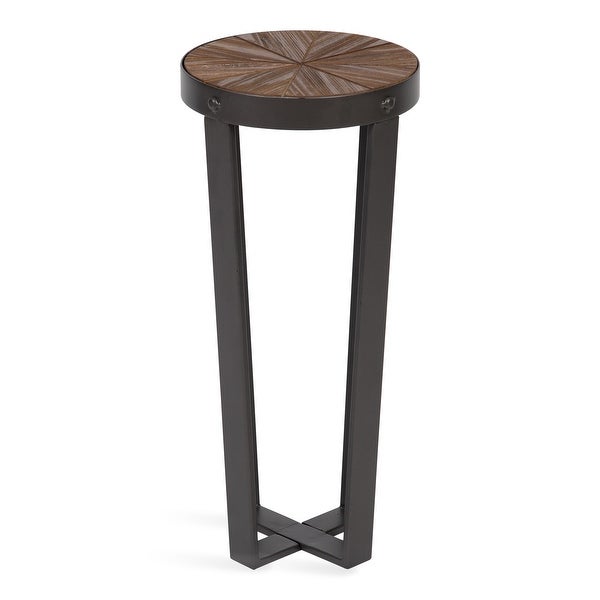 Kate and Laurel Gerhardt Round Side Table - 20x20x18.5