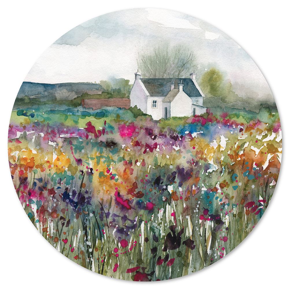 Courtside Market Wildflower Cottage Circular Board Wall Art