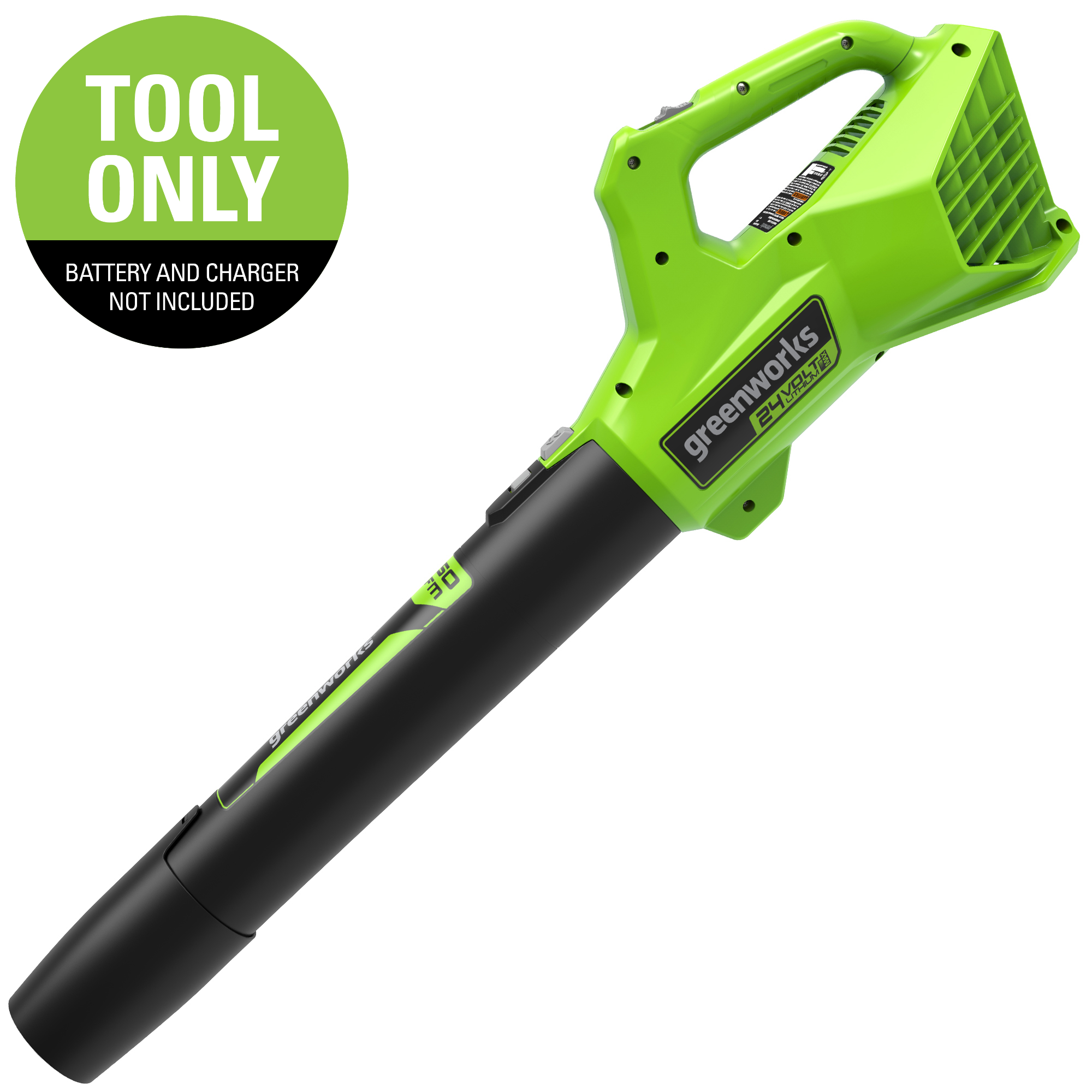 24V Cordless Leaf Blower 320 CFM | Greenworks Tools