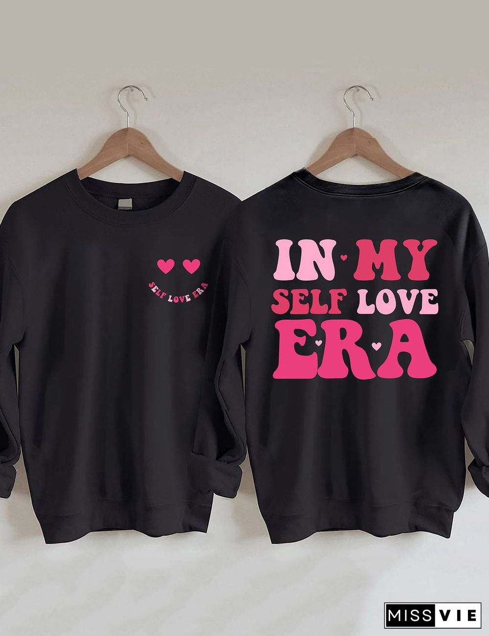 In My Self Love ERA 2-sided Printed Sweatshirt