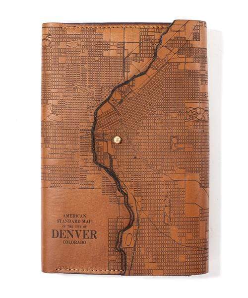 Leather Map Journals