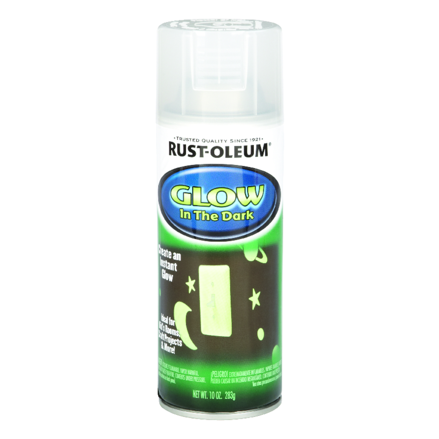 Rust-Oleum Specialty Flat Green Glow-in-the-Dark Spray Paint 10 oz